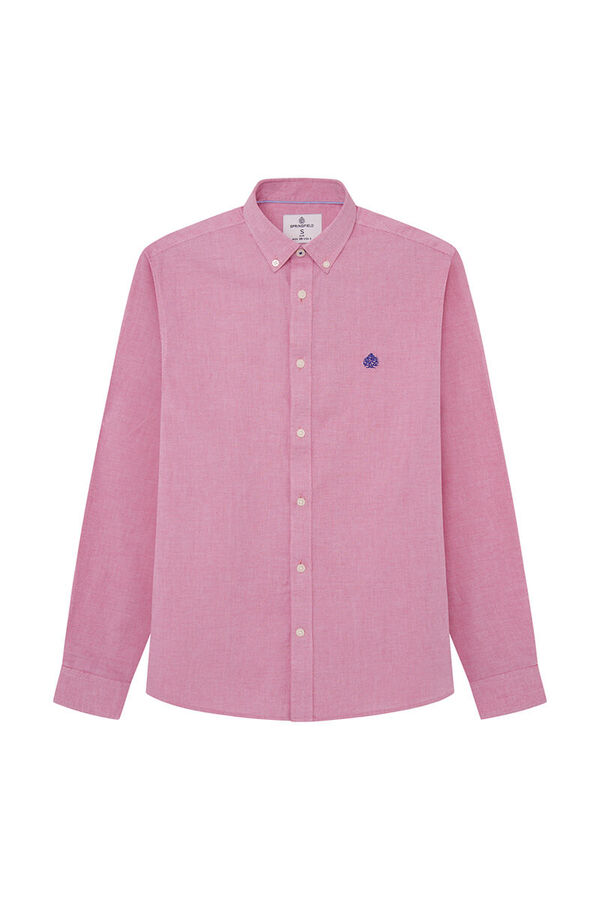 Springfield Camisa estructura color rojo