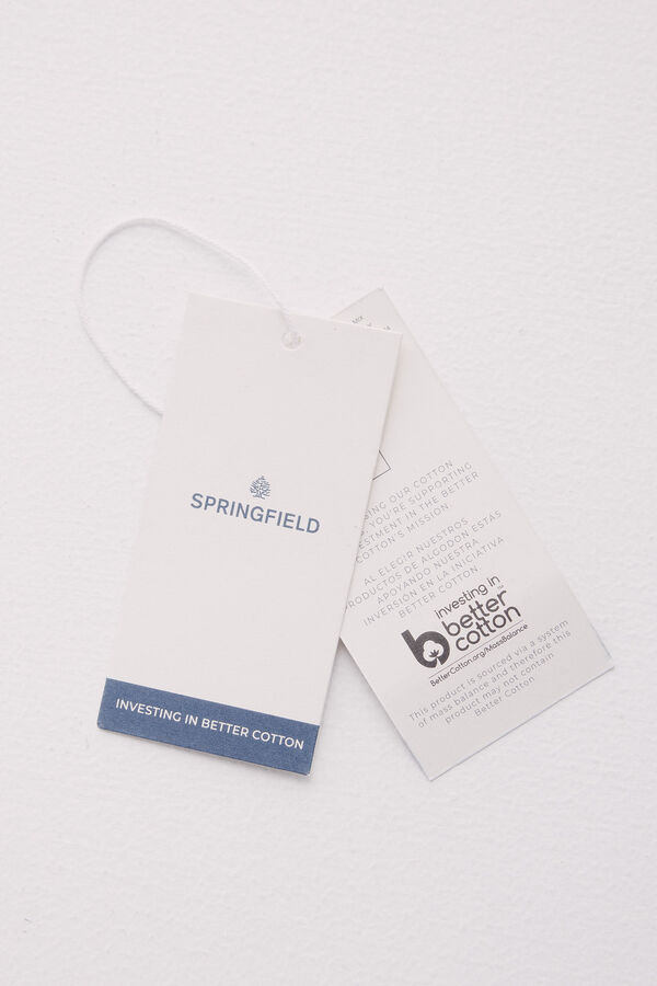 Springfield Camiseta baseball verde