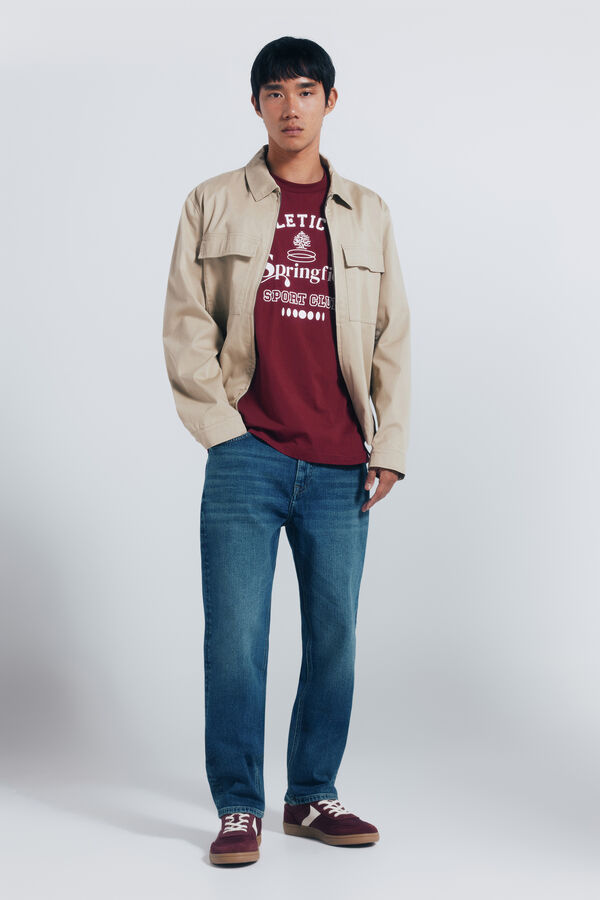 Springfield Camiseta Springfield Athletic. Div rojo