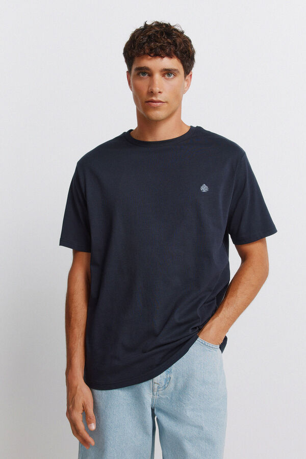 Springfield Playera b&aacute;sica logo Springfield azul