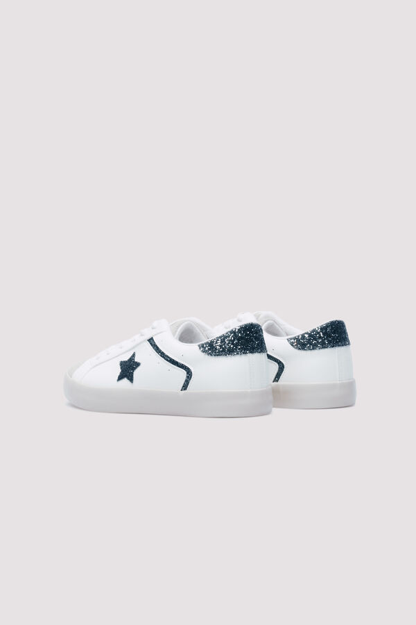 Springfield Zapatillas estrella brillo natural