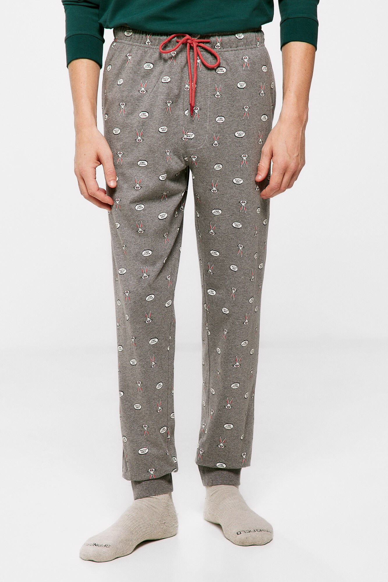 Pijama largo Looney Tunes Bugs Bunny Ropa de dormir de hombre WomenSecret MX