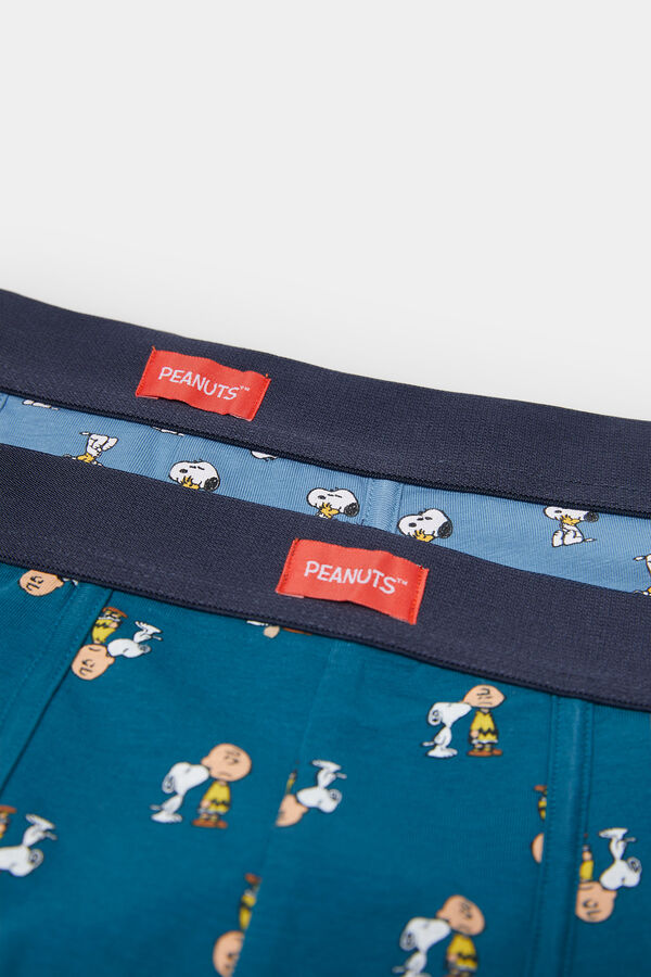 Springfield Pack 2 boxers Snoopy Peanuts™ azul