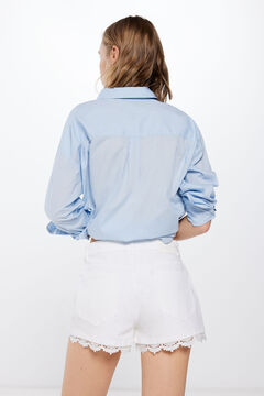 Springfield Short denim lace natural