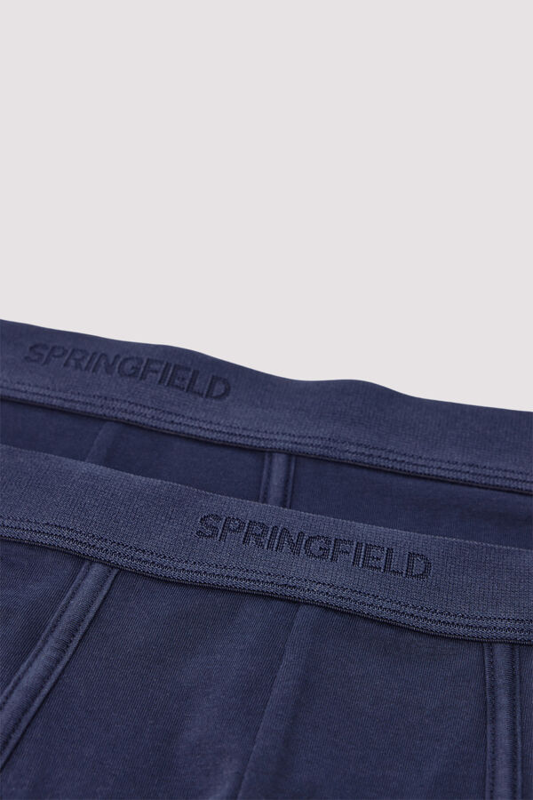 Springfield Pack 2 slips básicos azul