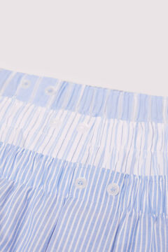 Springfield Pack 3 boxers rayas azul tinta