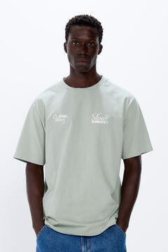 Springfield Playera slow sundays estampado