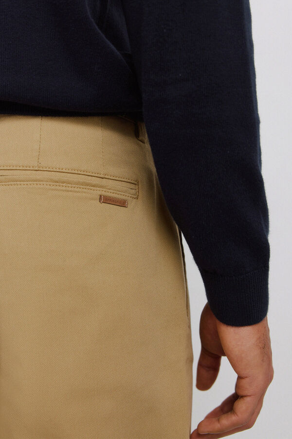 Springfield Pantal&oacute;n chino regular fit beige