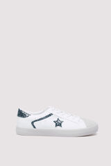 Springfield Zapatillas estrella brillo natural