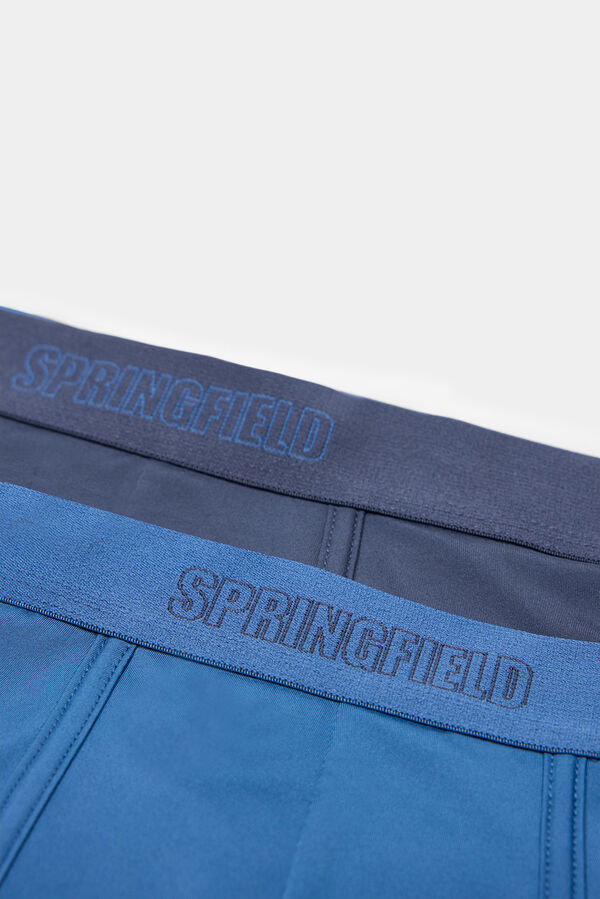 Springfield Pack 2 boxers microfibra azul
