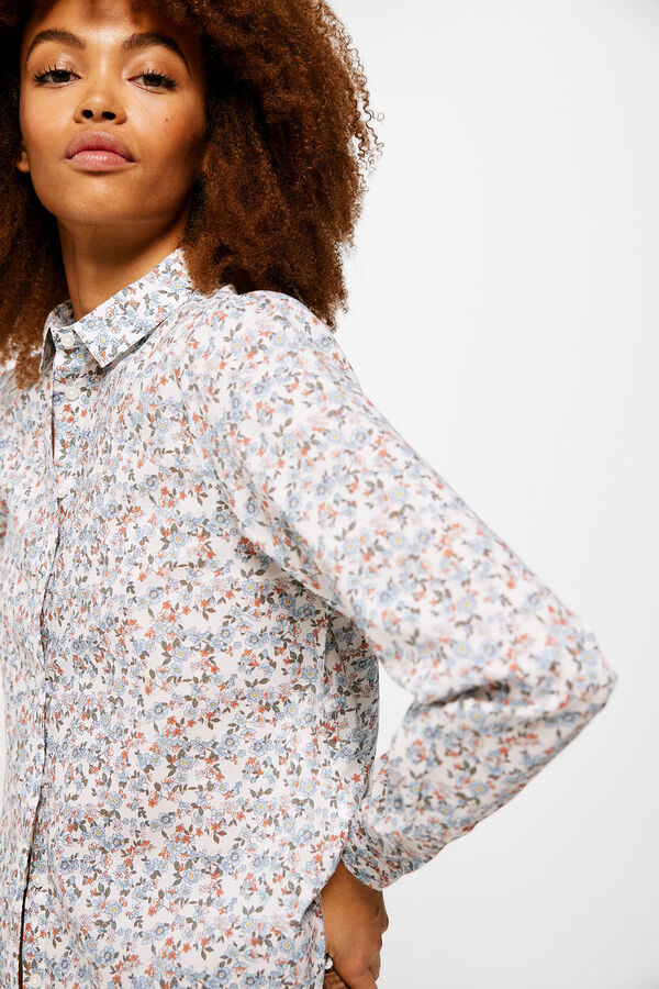 Springfield Blusa estampada algodón estampado