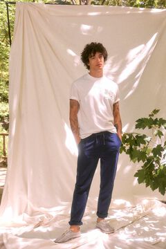Springfield Playera estampado multicolor "Roots Studio" marfil