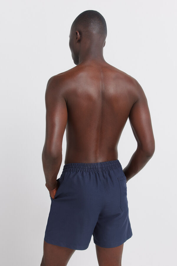 Springfield Traje de ba&ntilde;o liso azulado