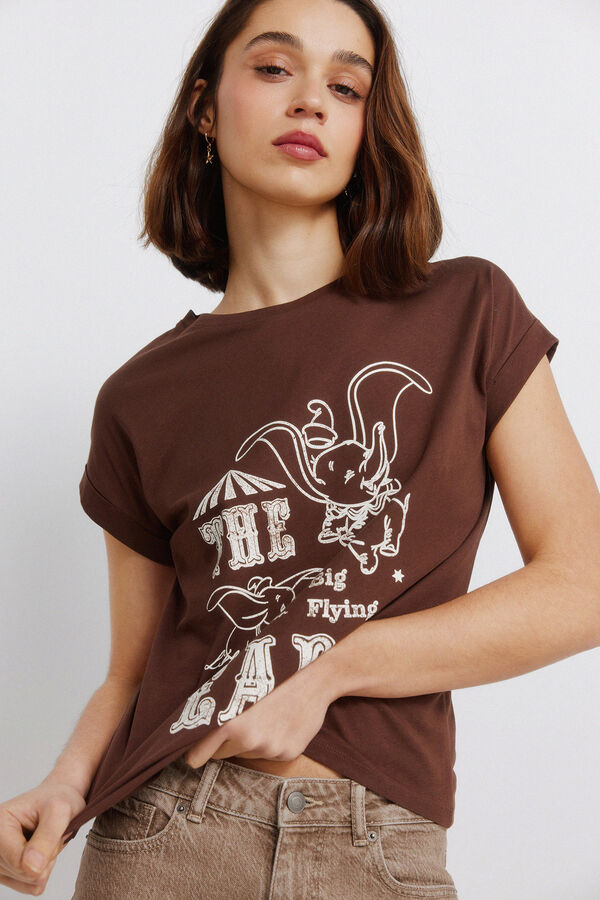 Springfield Playera de manga corta Disney estampado