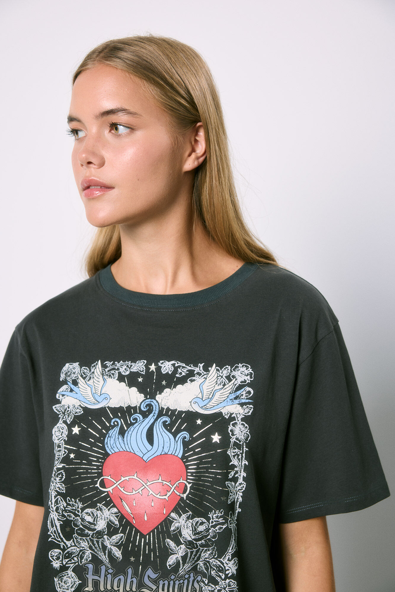 High Spirits Playera Wild Heart