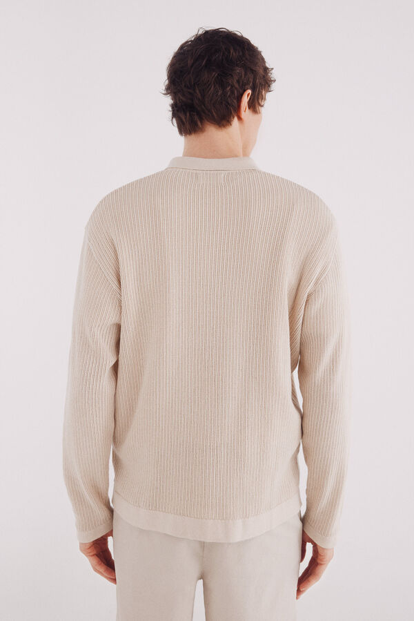 Springfield C&aacute;rdigan estructura color beige