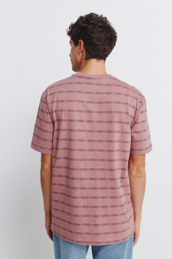 Springfield Playera Aop &eacute;tnica naranja