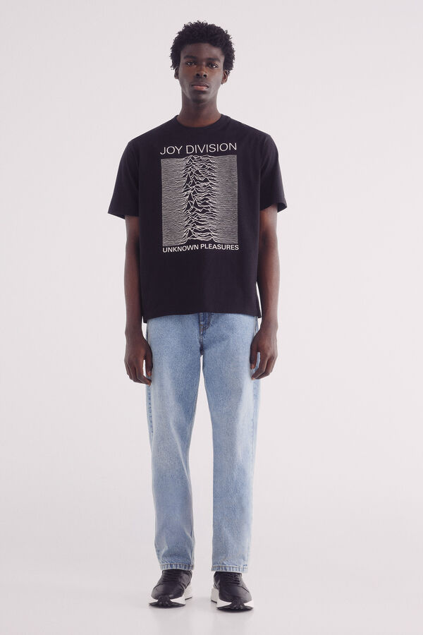 Springfield Playera Joy Division negro