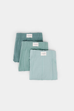 Springfield Pack 3 bóxers básicos verde
