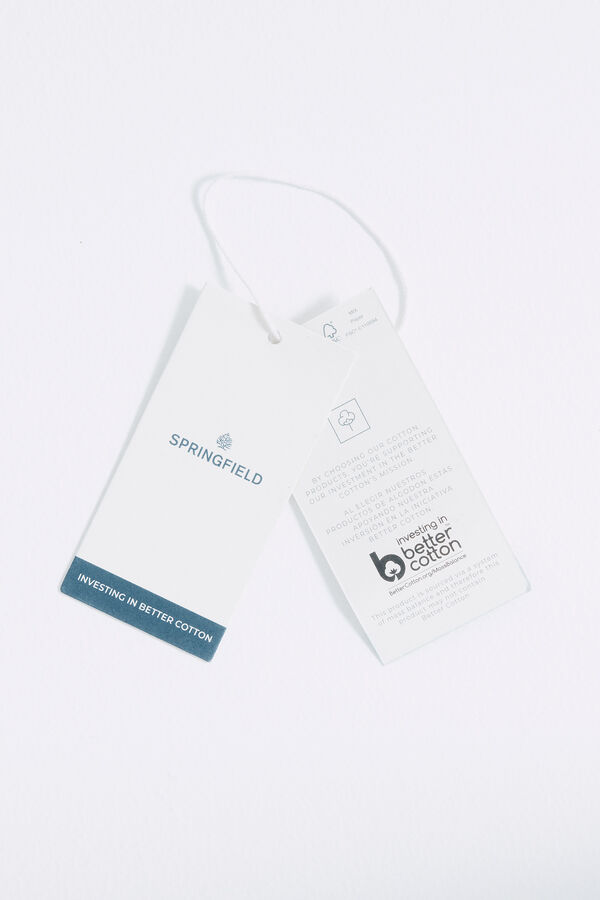 Springfield Camisa smart tennis beige