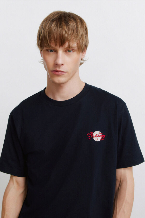 Springfield Playera strategy azul