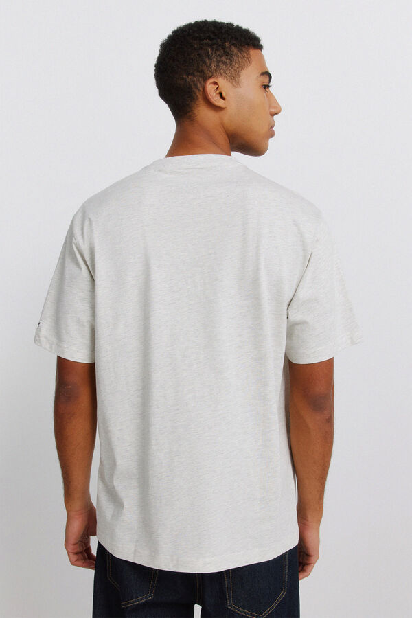 Springfield Playera TvBoy Grito gris