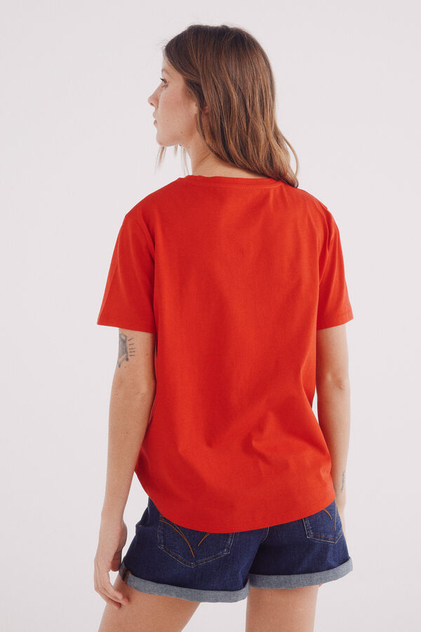 Springfield Playera "Mafalda" rojo