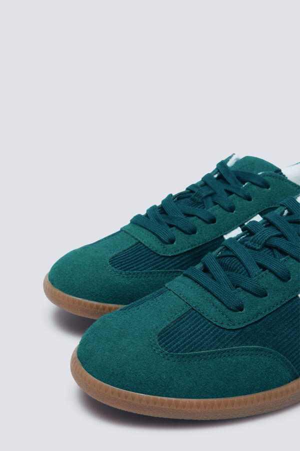 Springfield Zapatillas pana verdes verde