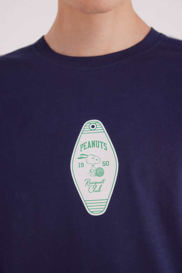Springfield Camiseta Snoopy Racquet Club azulado
