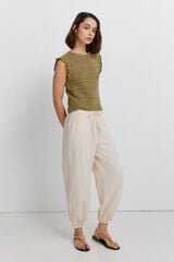 Springfield Pantalones jogger beige