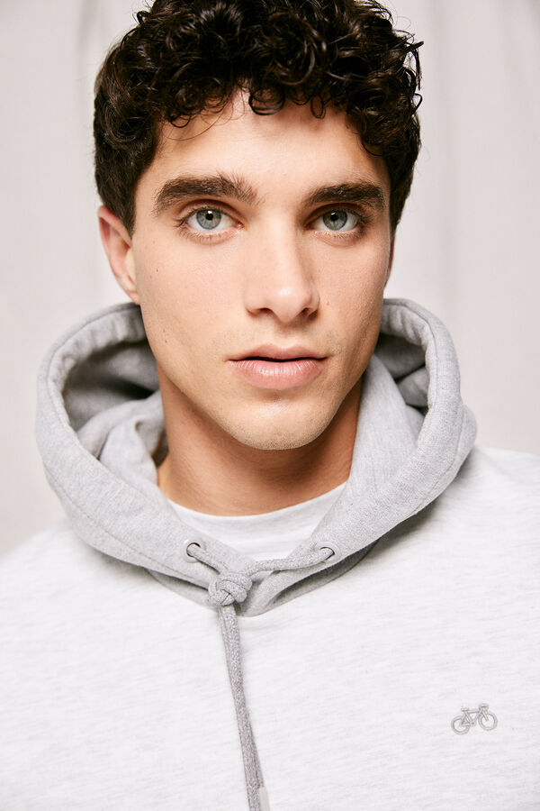 Springfield Sudadera capucha contraste gris