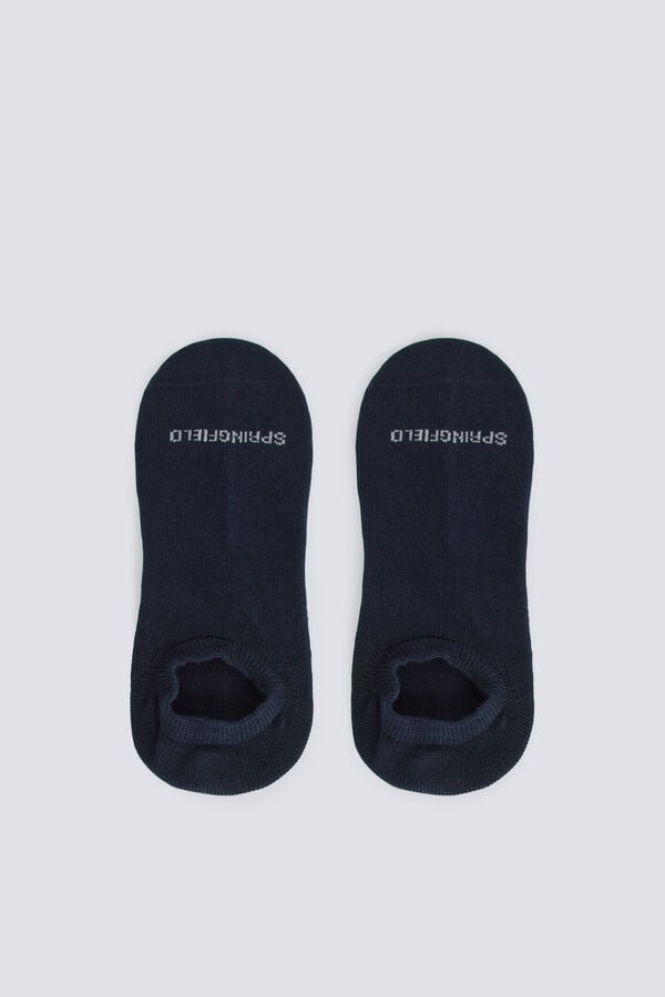 Springfield Calcet&iacute;n invisible deportivo azulado