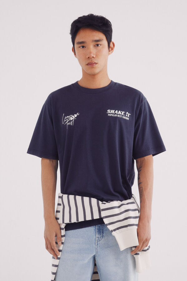 Springfield Playera shake it azul