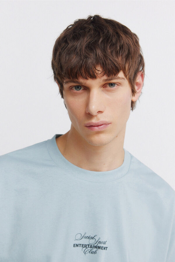 Springfield Playera entertaiment azul