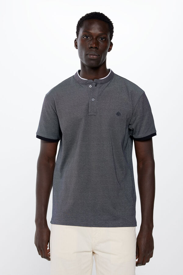 Springfield Polo slim cuello mao navy