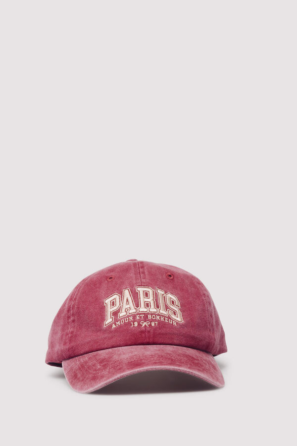 Springfield Gorra "Par&iacute;s" p&uacute;rpura