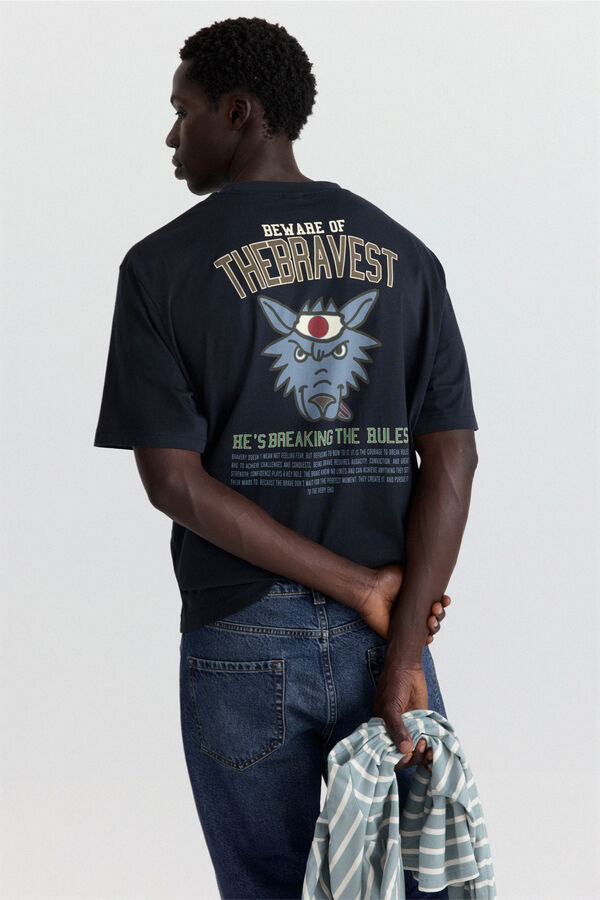 Springfield Playera the bravest azul