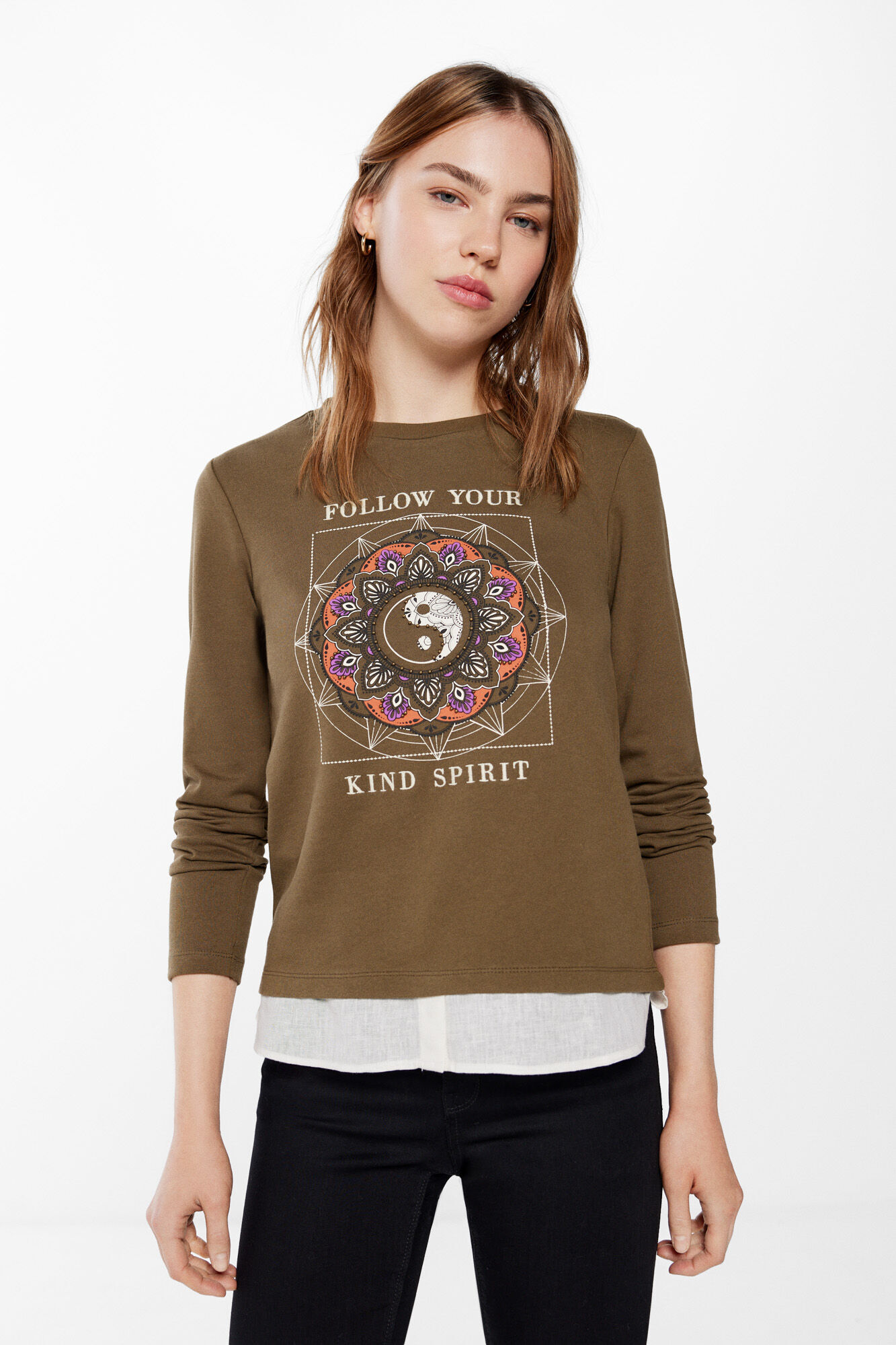 Sudaderas en springfield outlet