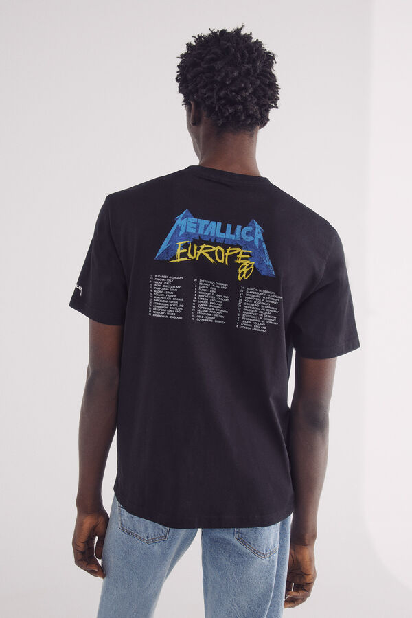 Springfield Playera Metallica negro