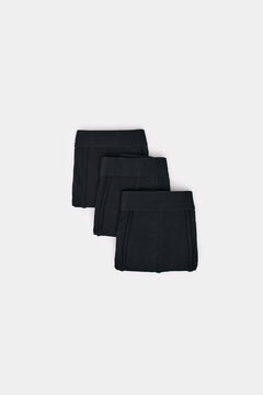 Springfield Pack 3 bóxers básicos negro