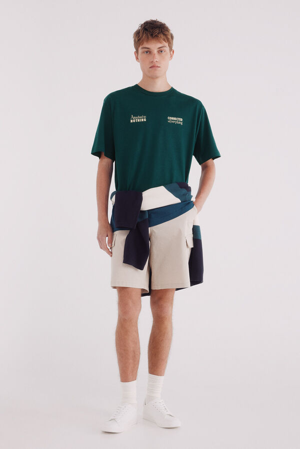 Springfield Camiseta connected verde