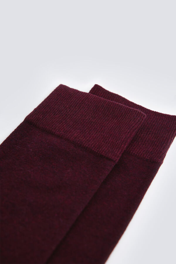 Springfield Calcet&iacute;n melange p&uacute;rpura