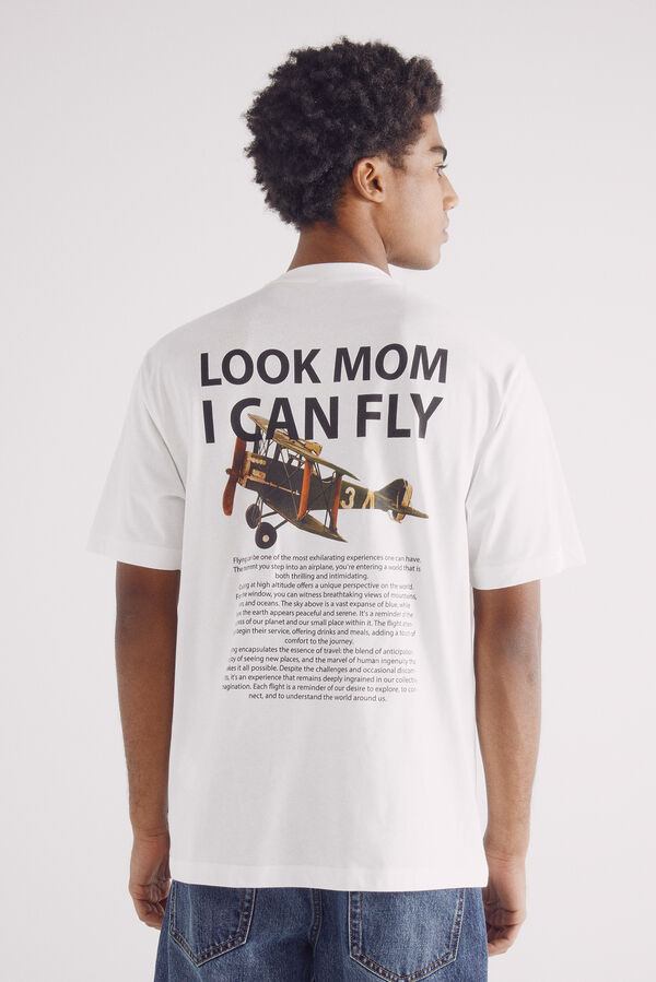 Springfield Playera I can fly marfil