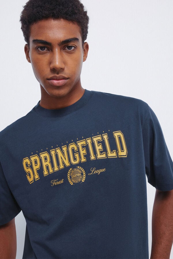 Springfield Camiseta Springfield Track & Field azul