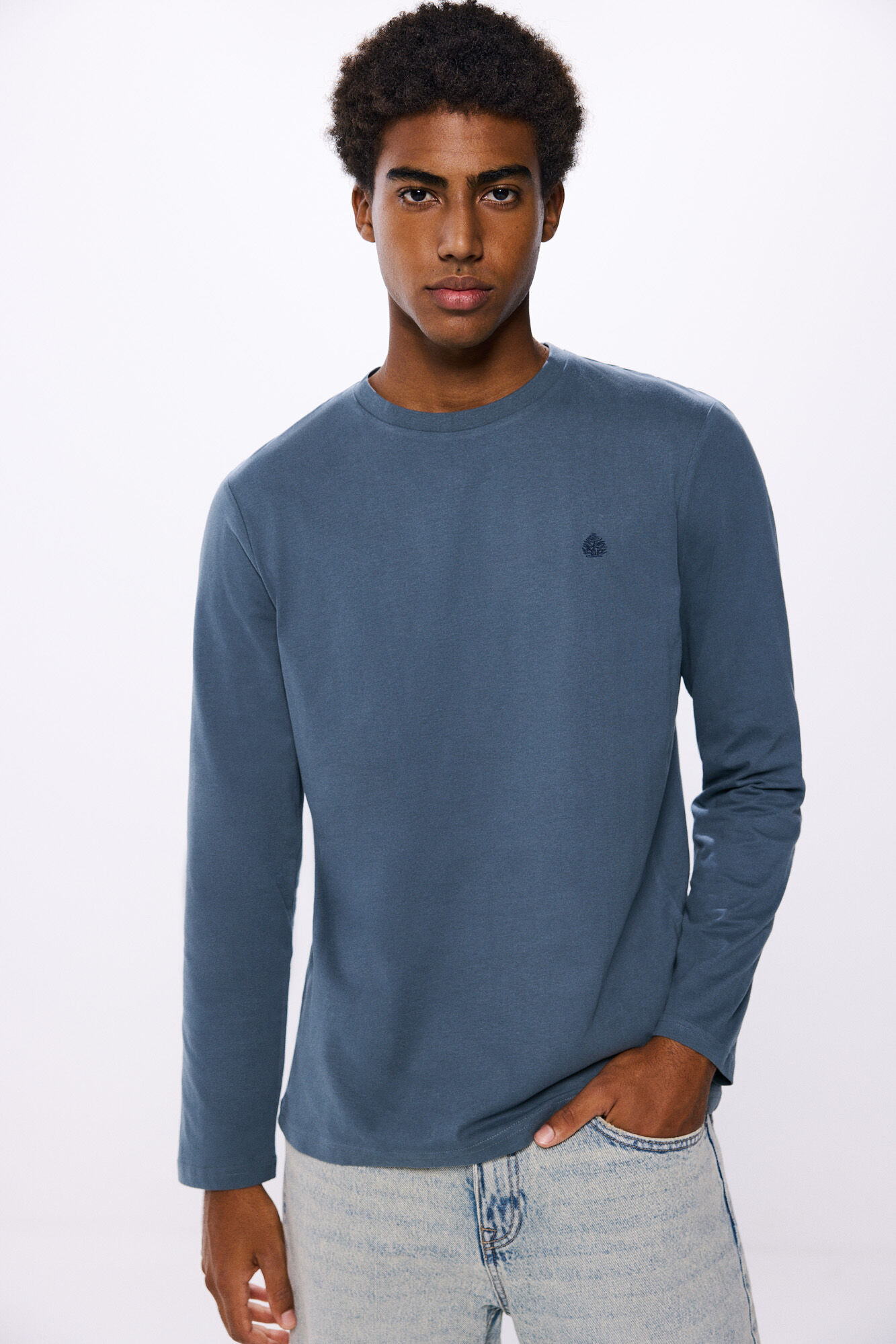 Springfield Playera manga larga peach