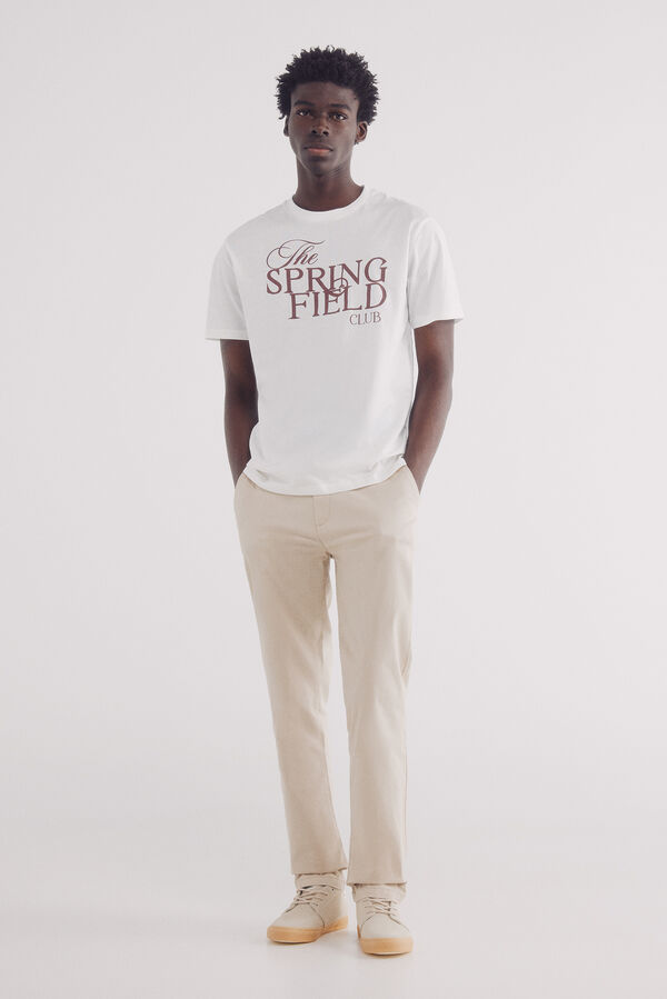 Springfield Playera árbol progress marfil