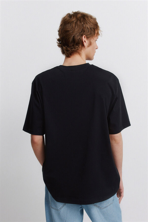 Springfield Playera b&aacute;sica negro
