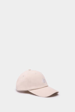 Springfield Gorra básica logo Springfield relieve blanco