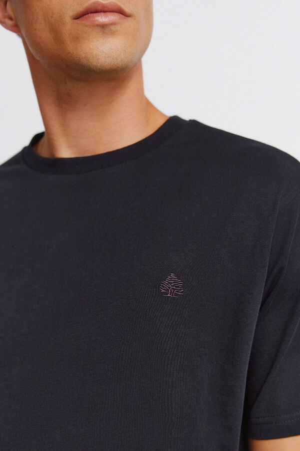 Springfield Playera b&aacute;sica logo Springfield negro