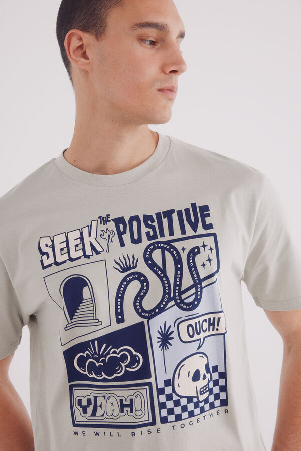 Springfield Playera seek the positive kaki
